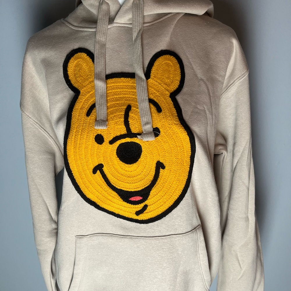 Women’s Winnie the Pooh hooded sweatshirt - Size: Large - Brand new with tags - Picture 1 of 8
